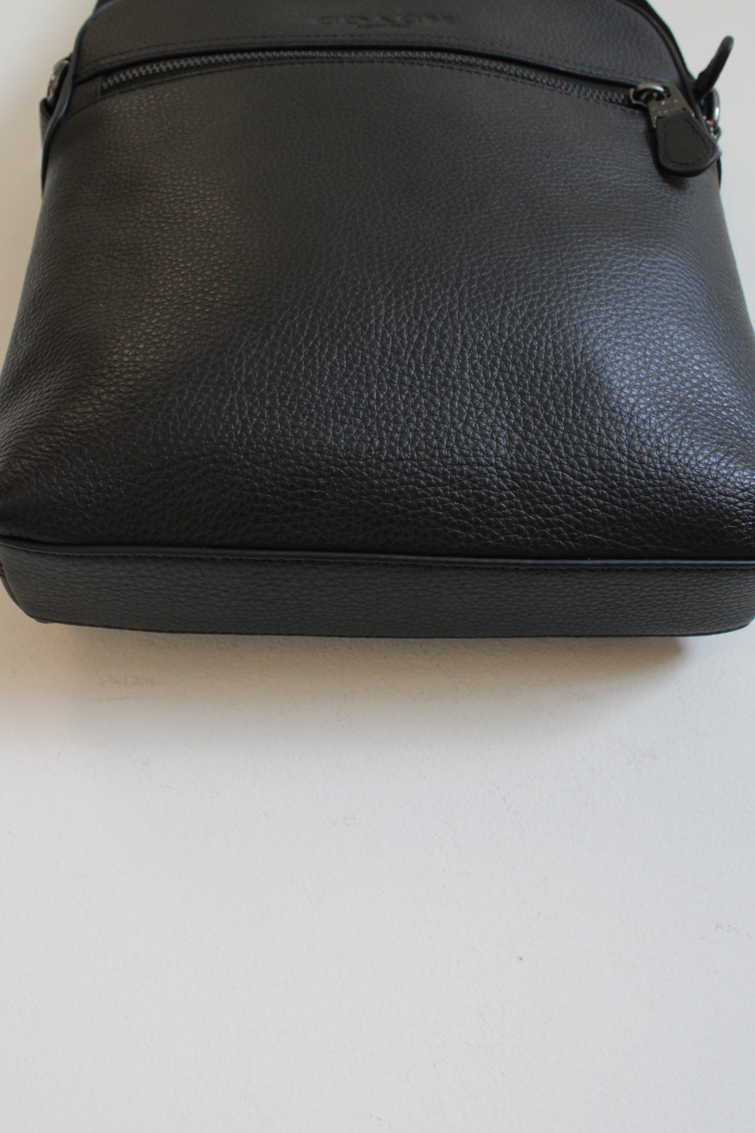 Coach Black Houston Flight Bag