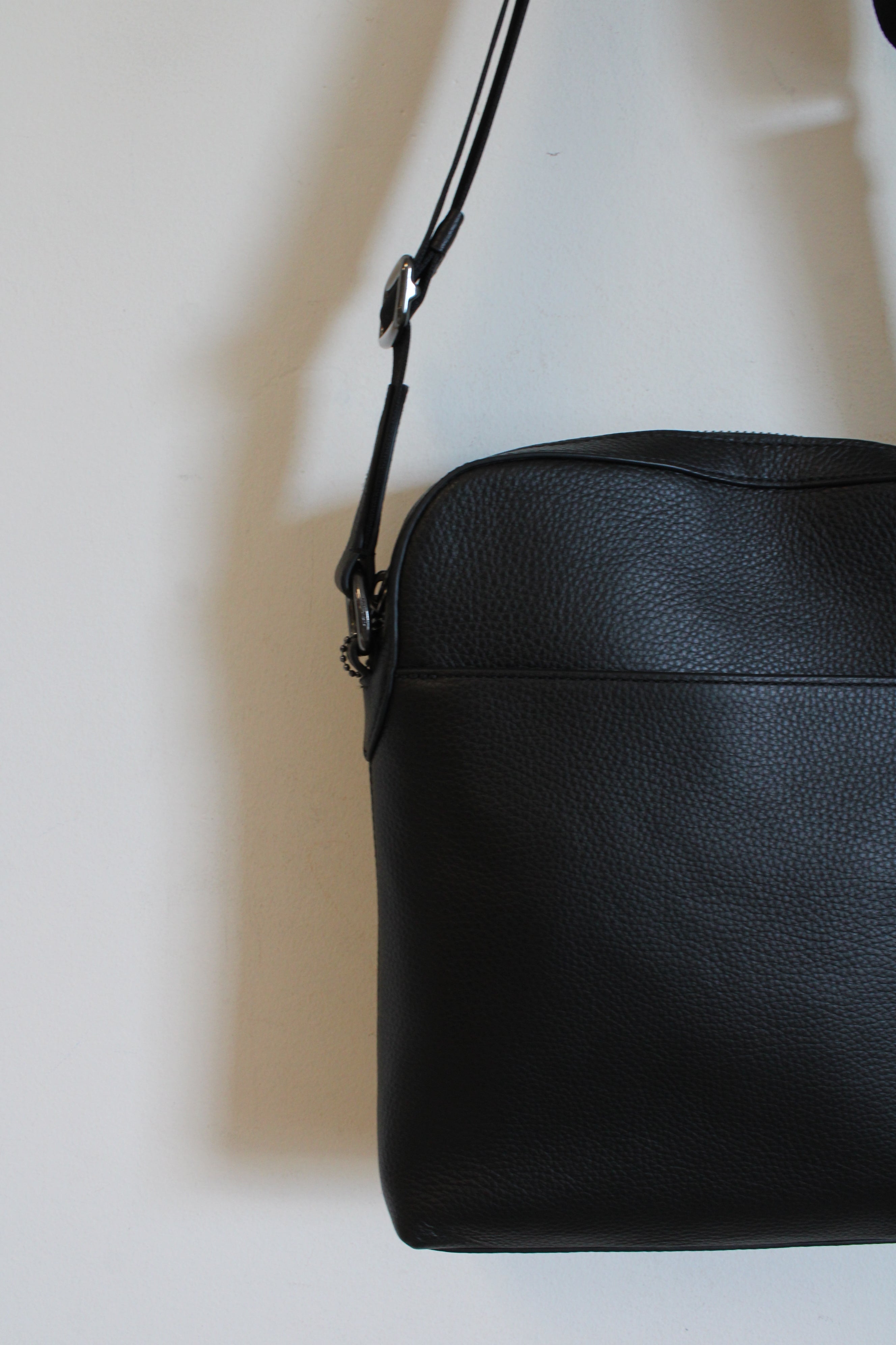 Coach Black Houston Flight Bag