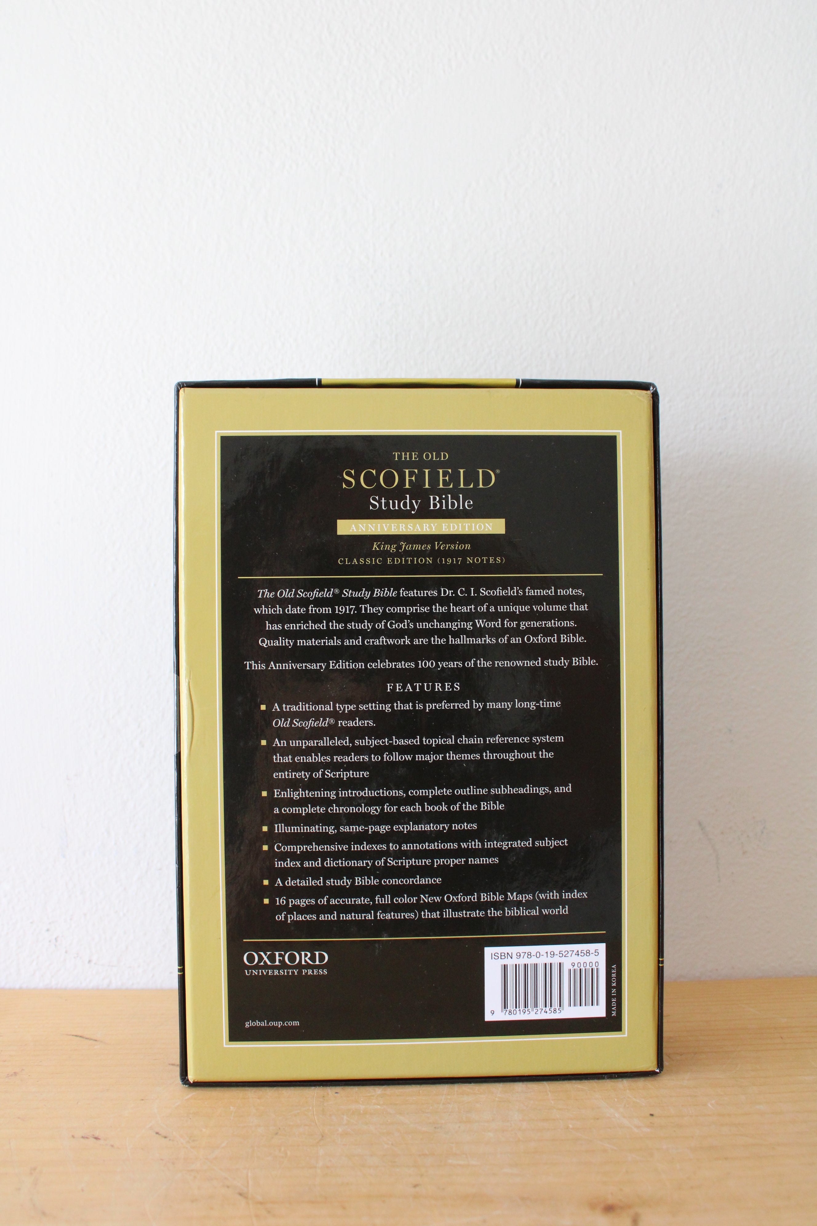 NEW The Old Scofield KJV Study Bible