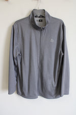 RBX Gray Zip Up Athletic Jacket | L