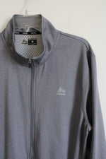 RBX Gray Zip Up Athletic Jacket | L