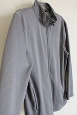RBX Gray Zip Up Athletic Jacket | L