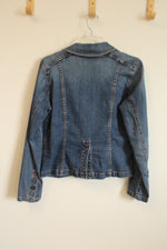 Gap Cotton Denim Blazer Style Jacket | 6