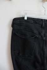 Old Navy Mid-Rise O.G. Straight Black Jeans | 18