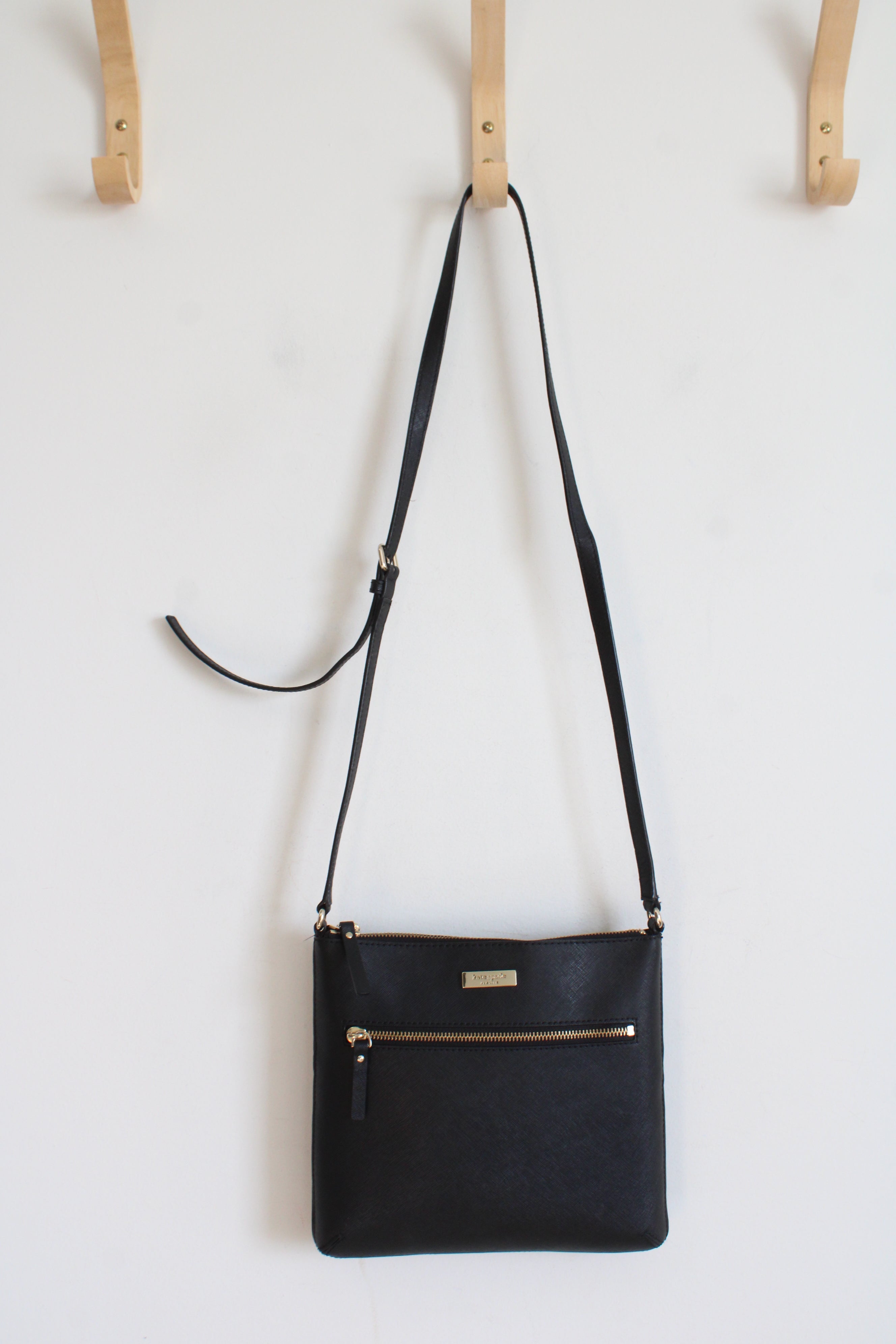 Kate Spade Black Leather Crossbody Bag