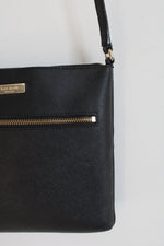 Kate Spade Black Leather Crossbody Bag