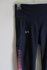 Under Armour Navy Blue Capri Legging | XS