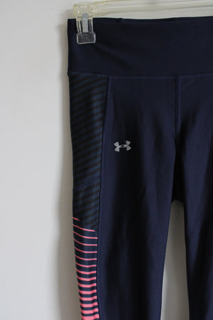 Under Armour Navy Blue Capri Legging | XS