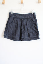 American Eagle Dark Wash Denim Mini Skirt | 2
