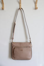 Coach Mae File Tan Crossbody Bag