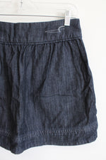 American Eagle Dark Wash Denim Mini Skirt | 2