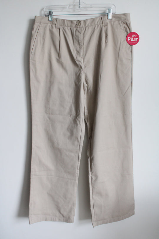 NEW Izod Khaki Pant | 20 1/2