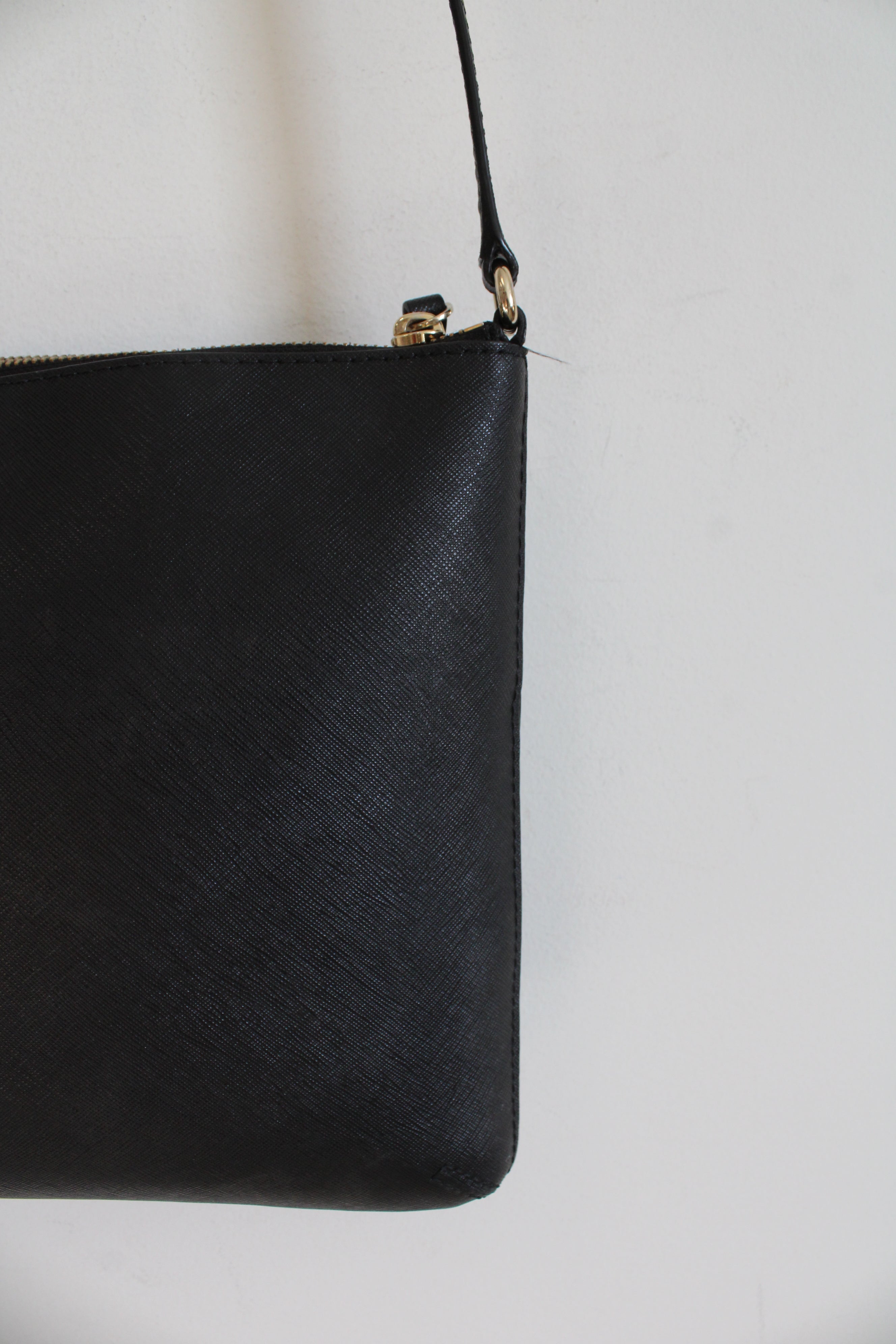 Kate Spade Black Leather Crossbody Bag