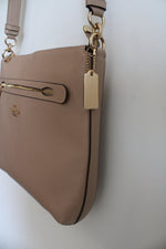 Coach Mae File Tan Crossbody Bag