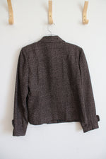 RQT Black & Brown Houndstooth Jacket | 10P