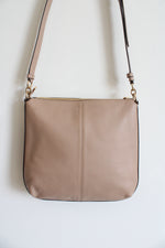 Coach Mae File Tan Crossbody Bag