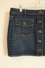 Old Navy Ultra Low Rise Denim Mini Skirt | 8