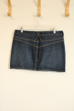 Old Navy Ultra Low Rise Denim Mini Skirt | 8