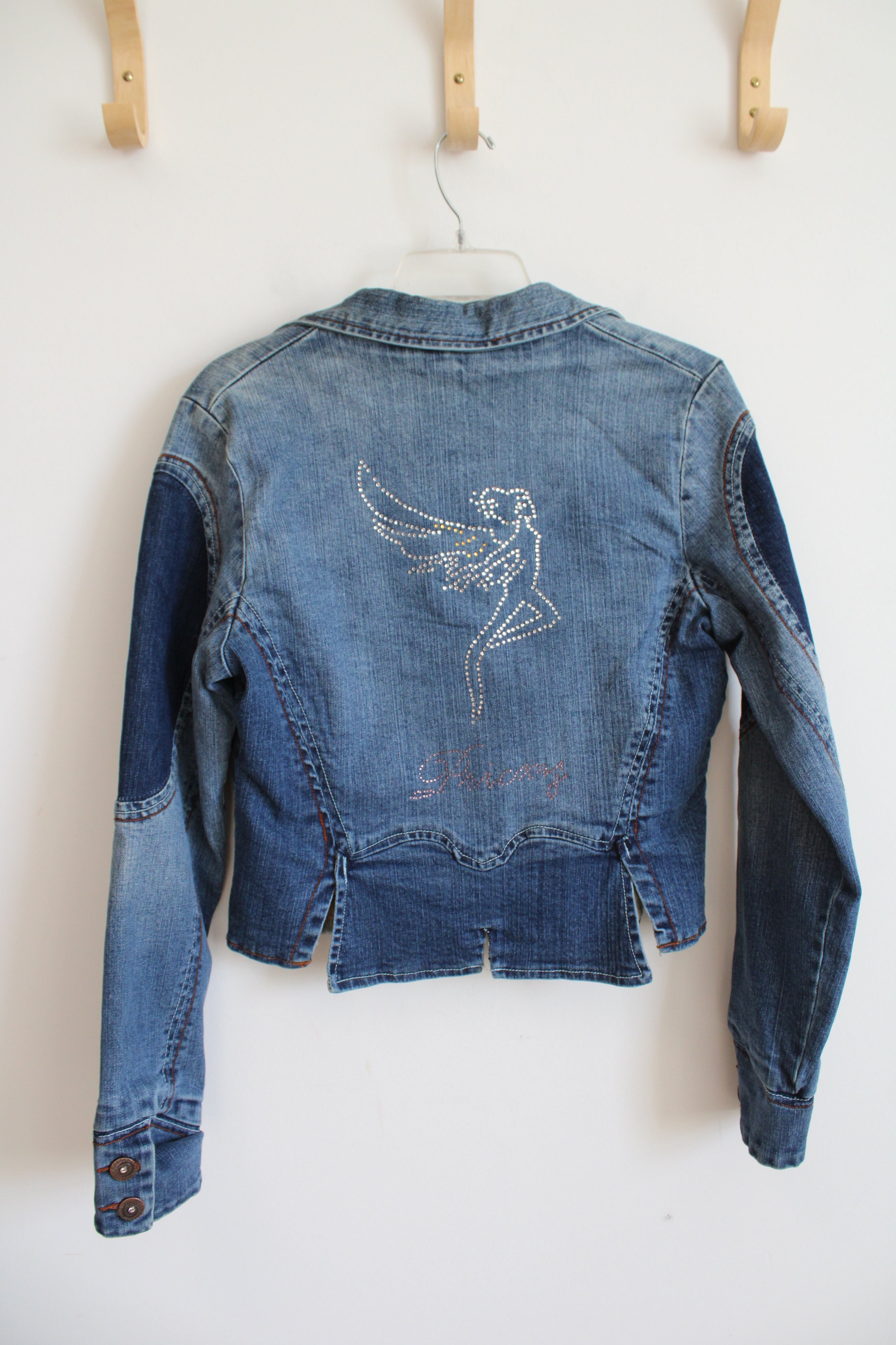 Pricxy Sequined Denim Jacket | XL