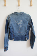 Pricxy Sequined Denim Jacket | XL