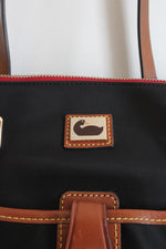 Dooney & Bourke Wayfarer Camden Black Nylon Tote Bag