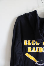 Pennant Navy & Yellow Elco Lady Raiders Softball Hoodie | XL