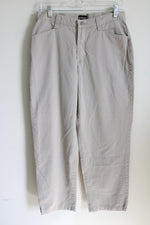 Lee Petite Khaki Pants | 12