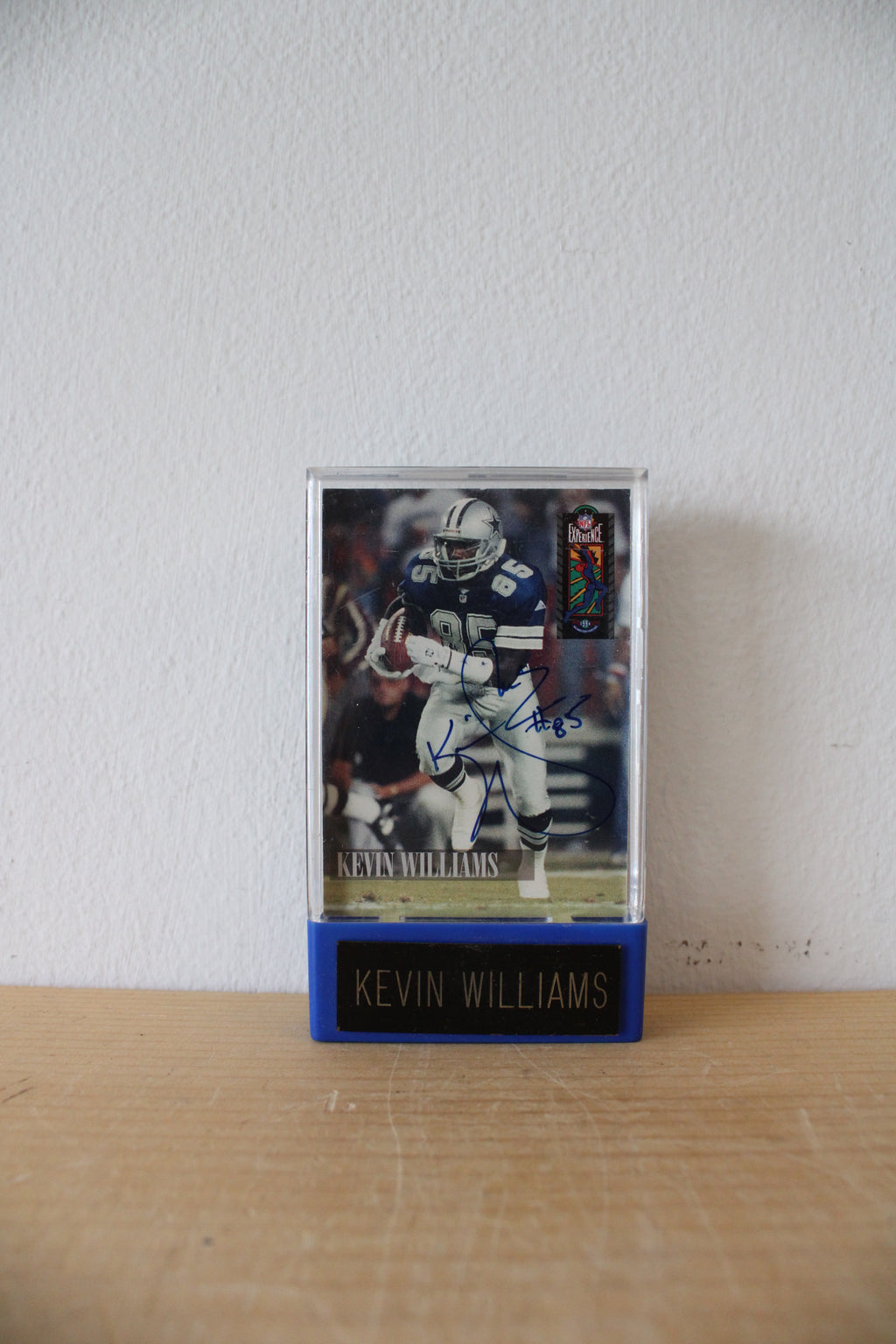 1994 Dallas Cowboys Kevin Williams Signed Card
