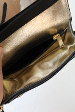 Tory Burch Small Black Leather Crossbody Bag