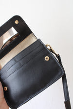 Tory Burch Small Black Leather Crossbody Bag