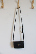 Tory Burch Small Black Leather Crossbody Bag