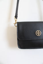 Tory Burch Small Black Leather Crossbody Bag