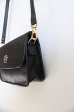Tory Burch Small Black Leather Crossbody Bag