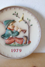 Goebel M.J. Hummel 1979 Boy With Trumpet 9th Annual Decorative Plate