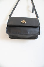 Tory Burch Small Black Leather Crossbody Bag