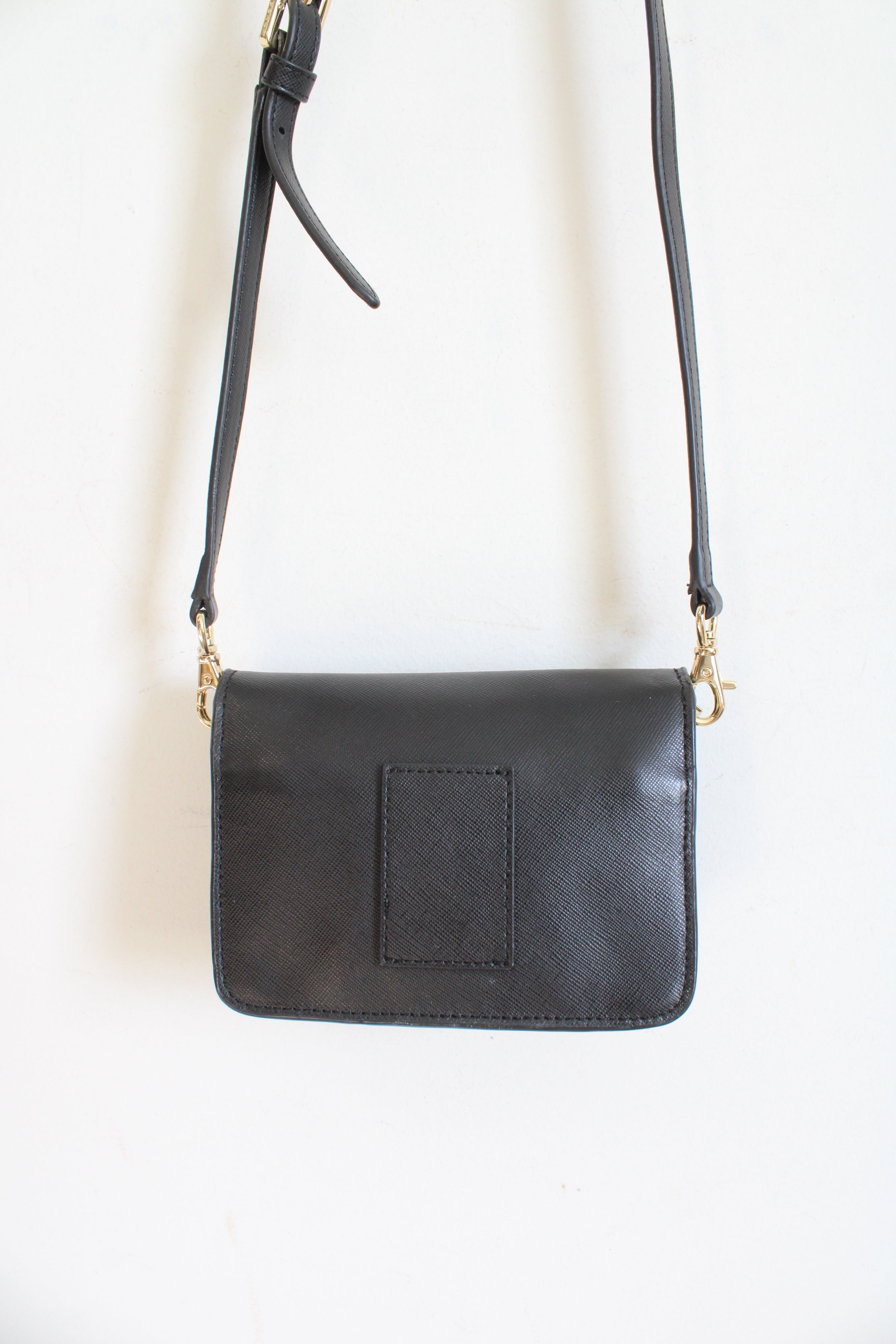 Tory Burch Small Black Leather Crossbody Bag