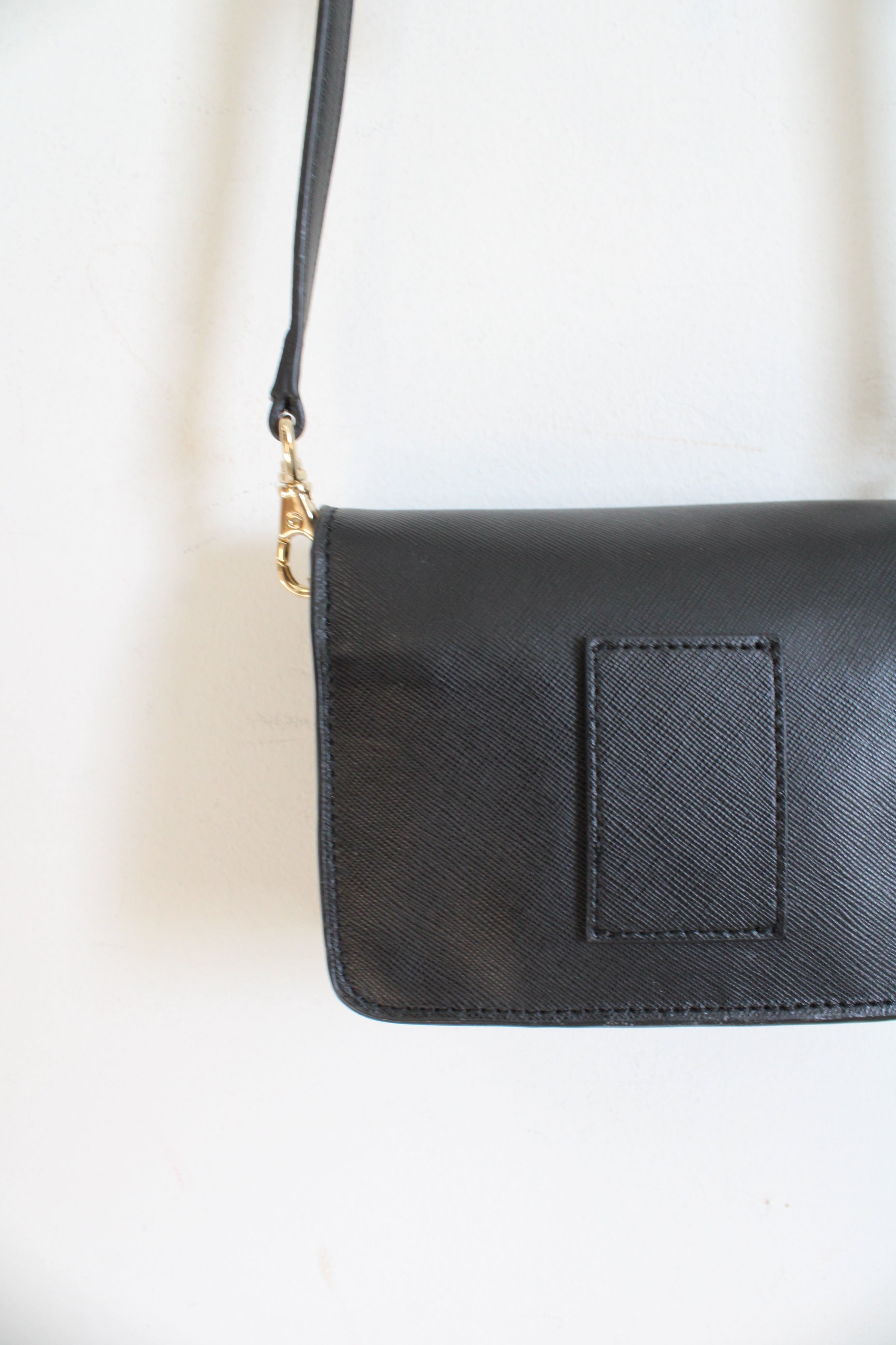 Tory Burch Small Black Leather Crossbody Bag