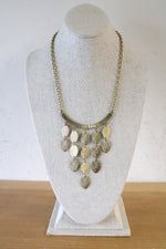 Gold Tone Statement Necklace