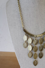 Gold Tone Statement Necklace
