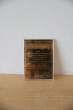 Star Wars Return Of The Jedi The Movie Poster 23KT Genuine Gold Sculptured Trading Card