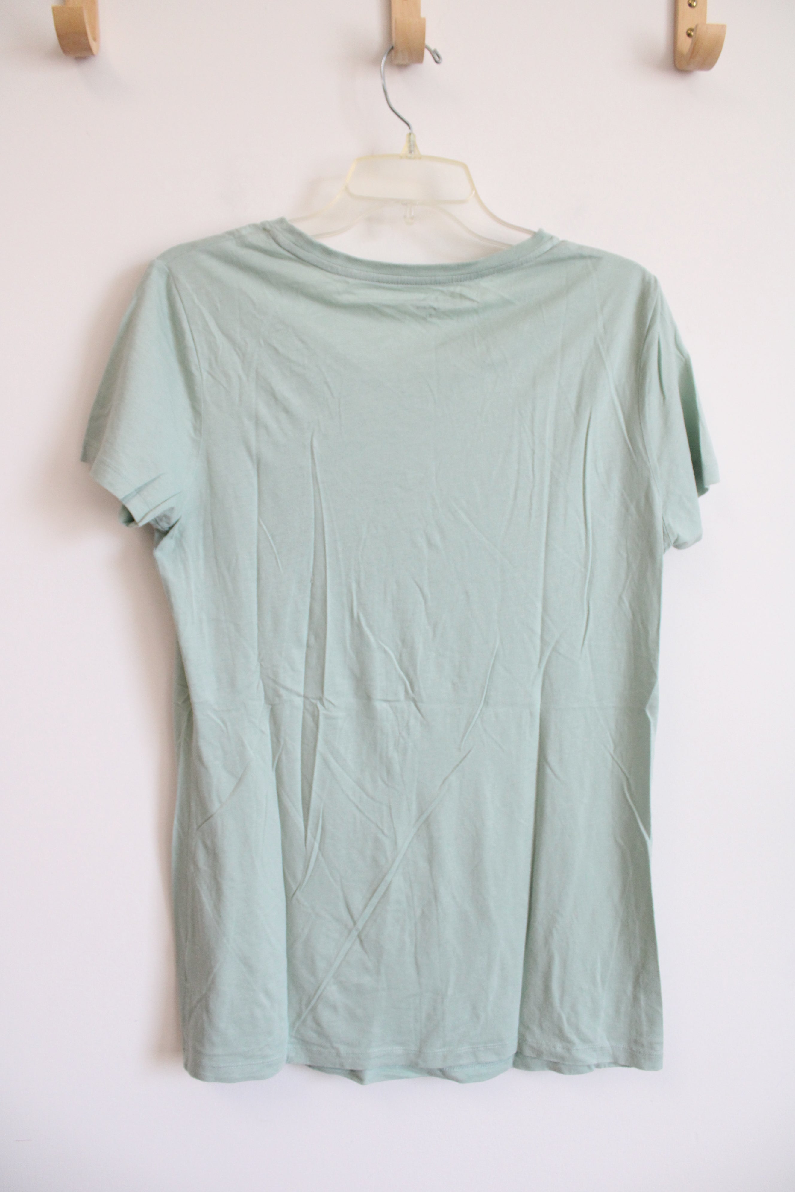Jim Thompson Mint Green Silver Embellished Shirt | XL