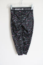 Under Armour Black Colorful Legging | Youth S (8)
