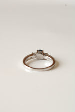 Blue Sapphire 14K White Gold Ring | Size 5