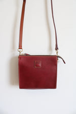 Dooney & Bourke Florentine Red North South Jamie Crossbody Bag