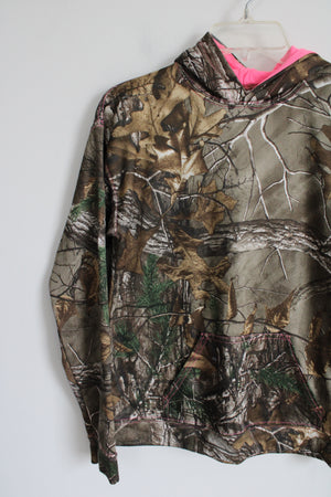 RealTree Camo Green Hoodie | Youth XL (14/16)