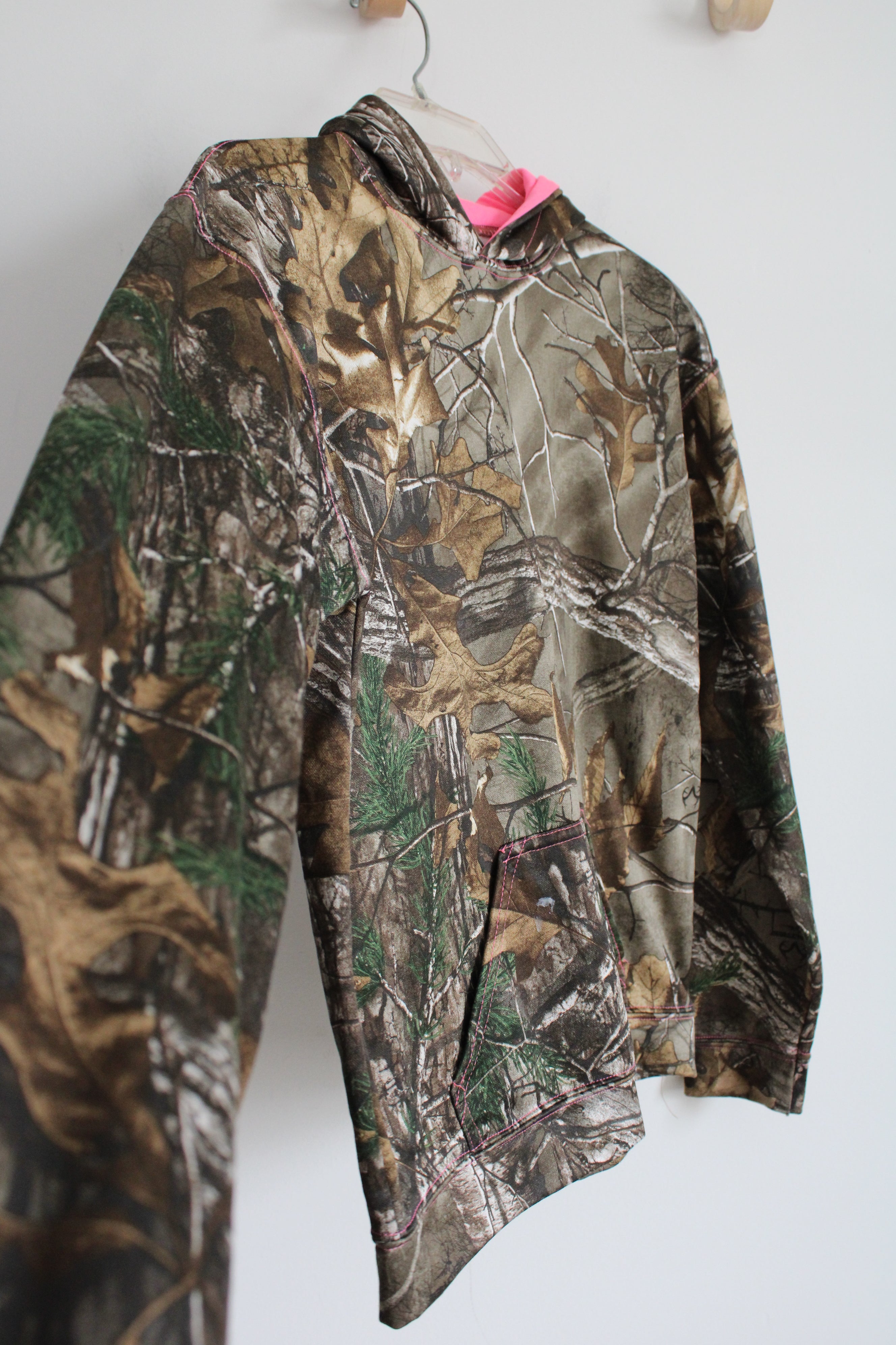 RealTree Camo Green Hoodie | Youth XL (14/16)