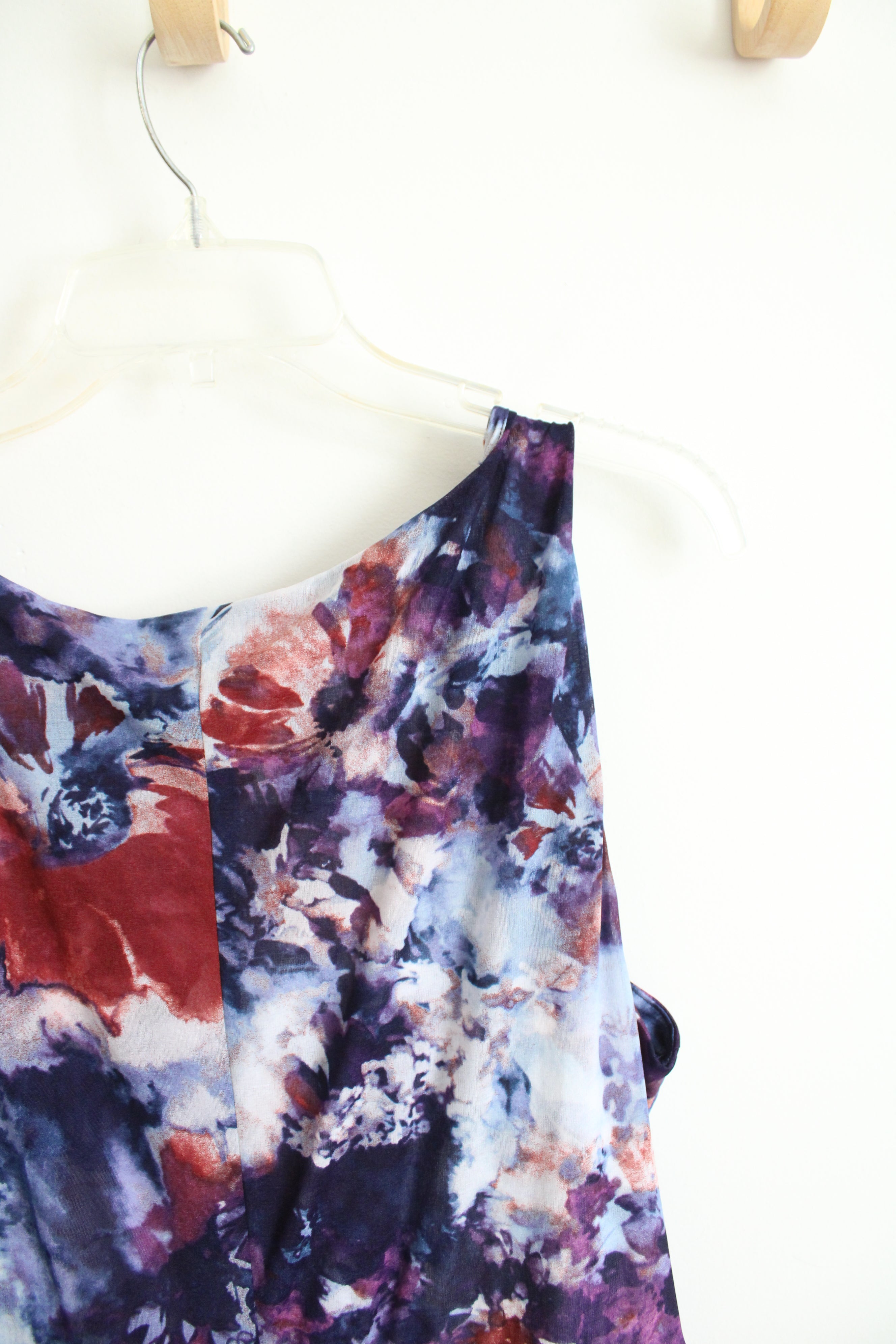 NEW Simply Vera Blue Floral High/Low Dress | XL