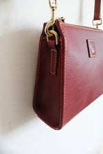 Dooney & Bourke Florentine Red North South Jamie Crossbody Bag