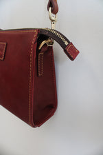 Dooney & Bourke Florentine Red North South Jamie Crossbody Bag