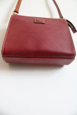 Dooney & Bourke Florentine Red North South Jamie Crossbody Bag